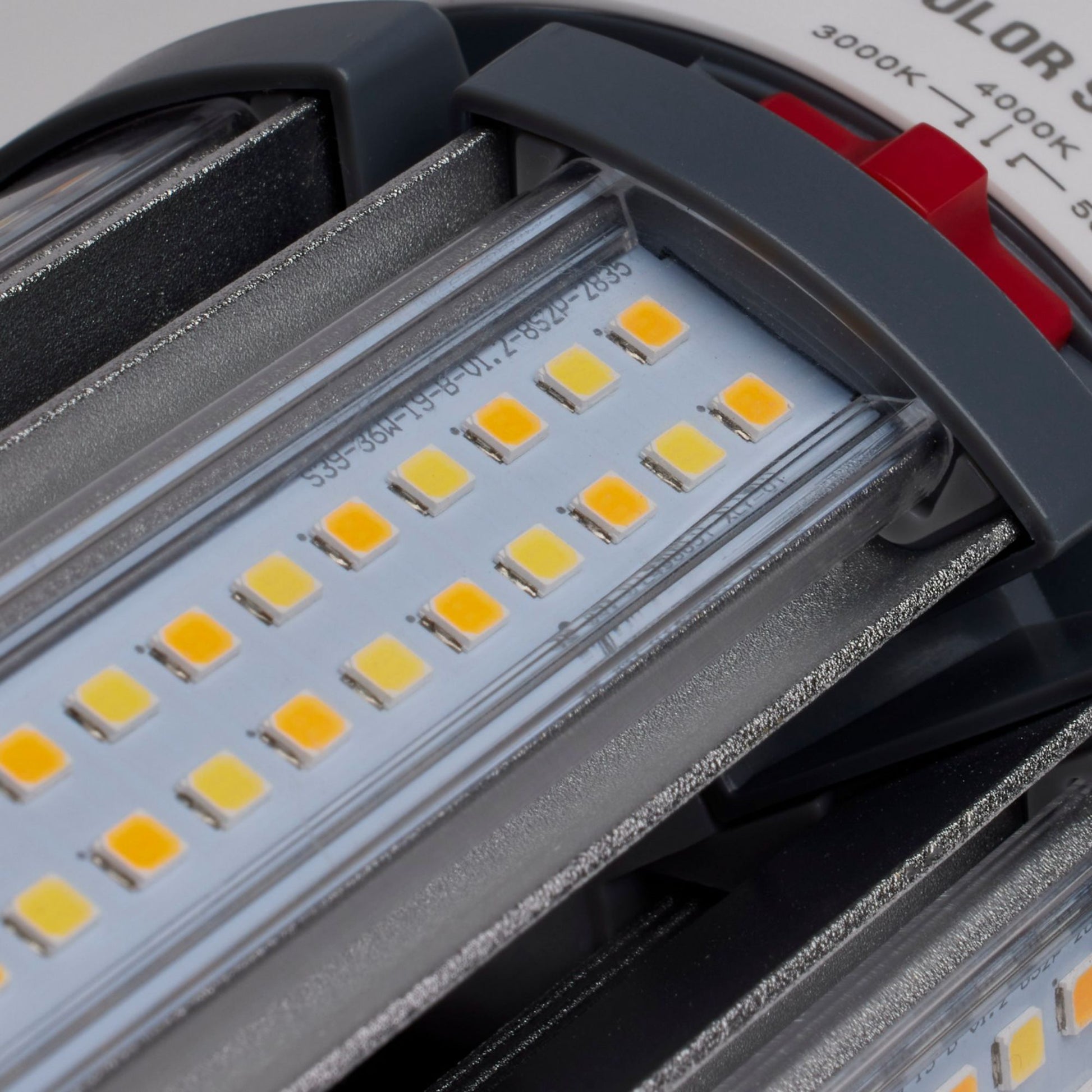 Retrofit LED Corn Bulb Omnidirectional, 45 Watts, 6300lm, Selectable CCT, E26 Base, 480V - Bees Lighting