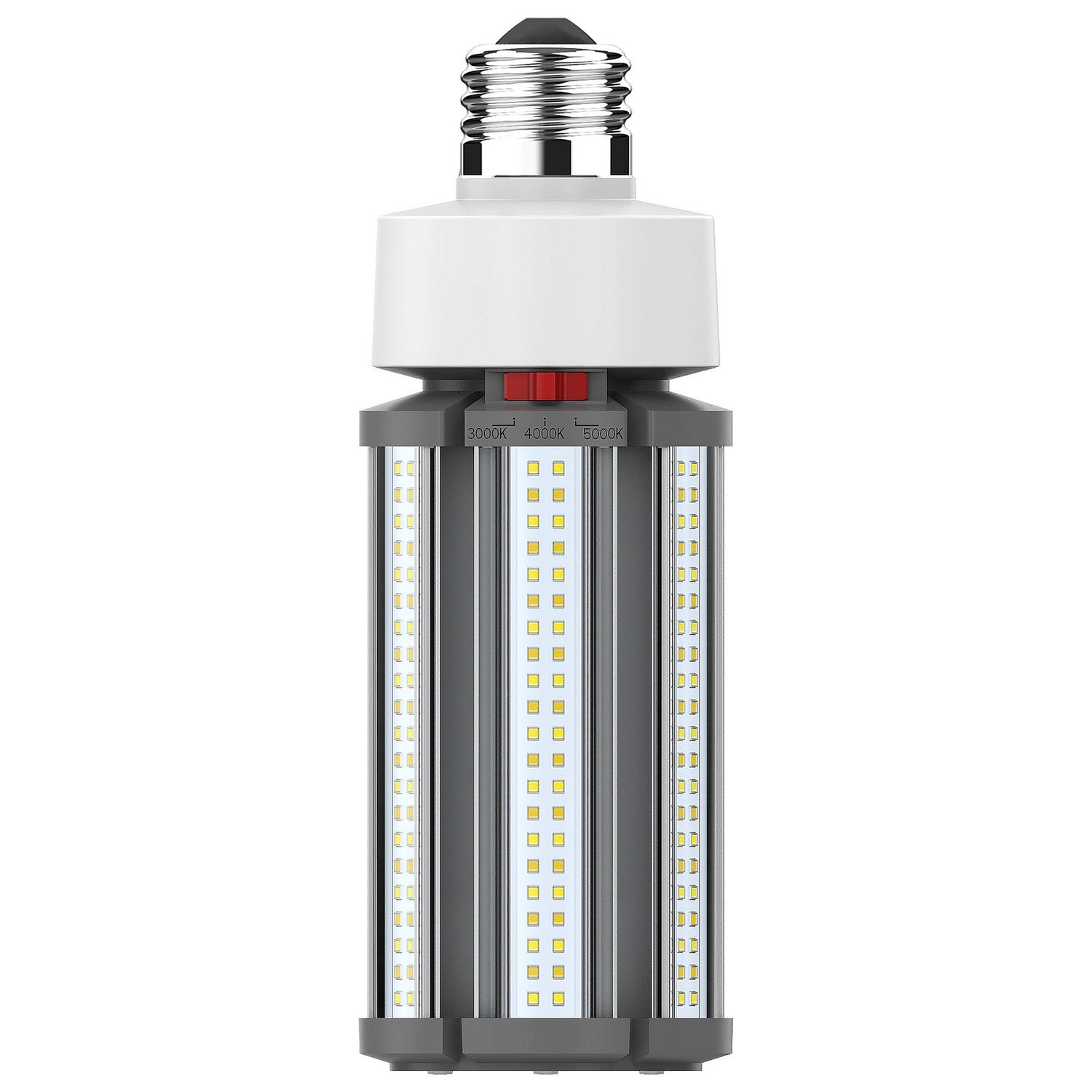 Retrofit LED Corn Bulb Omnidirectional, 45 Watts, 6300lm, Selectable CCT, E26 Base, 480V - Bees Lighting