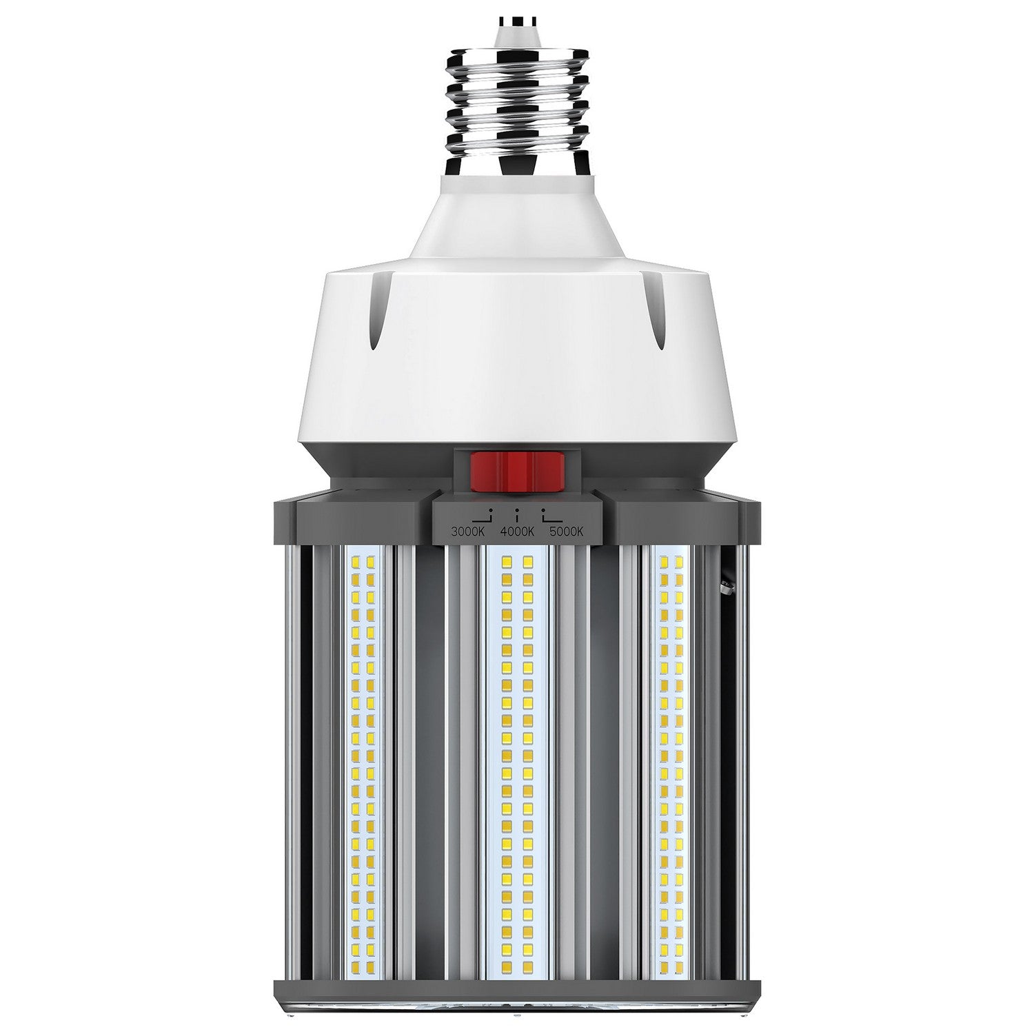 Retrofit LED Corn Bulb Omnidirectional, 100 Watts, 14000lm, Selectable CCT, EX39 Mogul, 480V - Bees Lighting