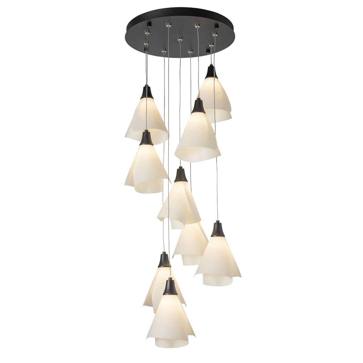 Mobius 9 Lights Pendant Light with Long Height - Bees Lighting