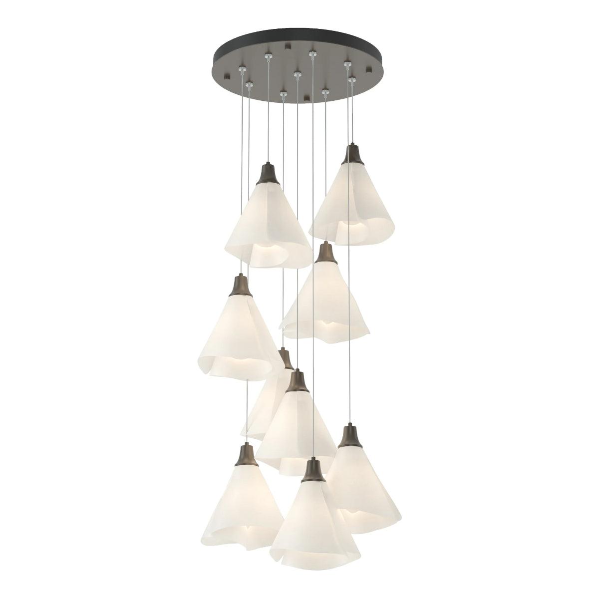 Mobius 9 Lights Pendant Light with Standard Height