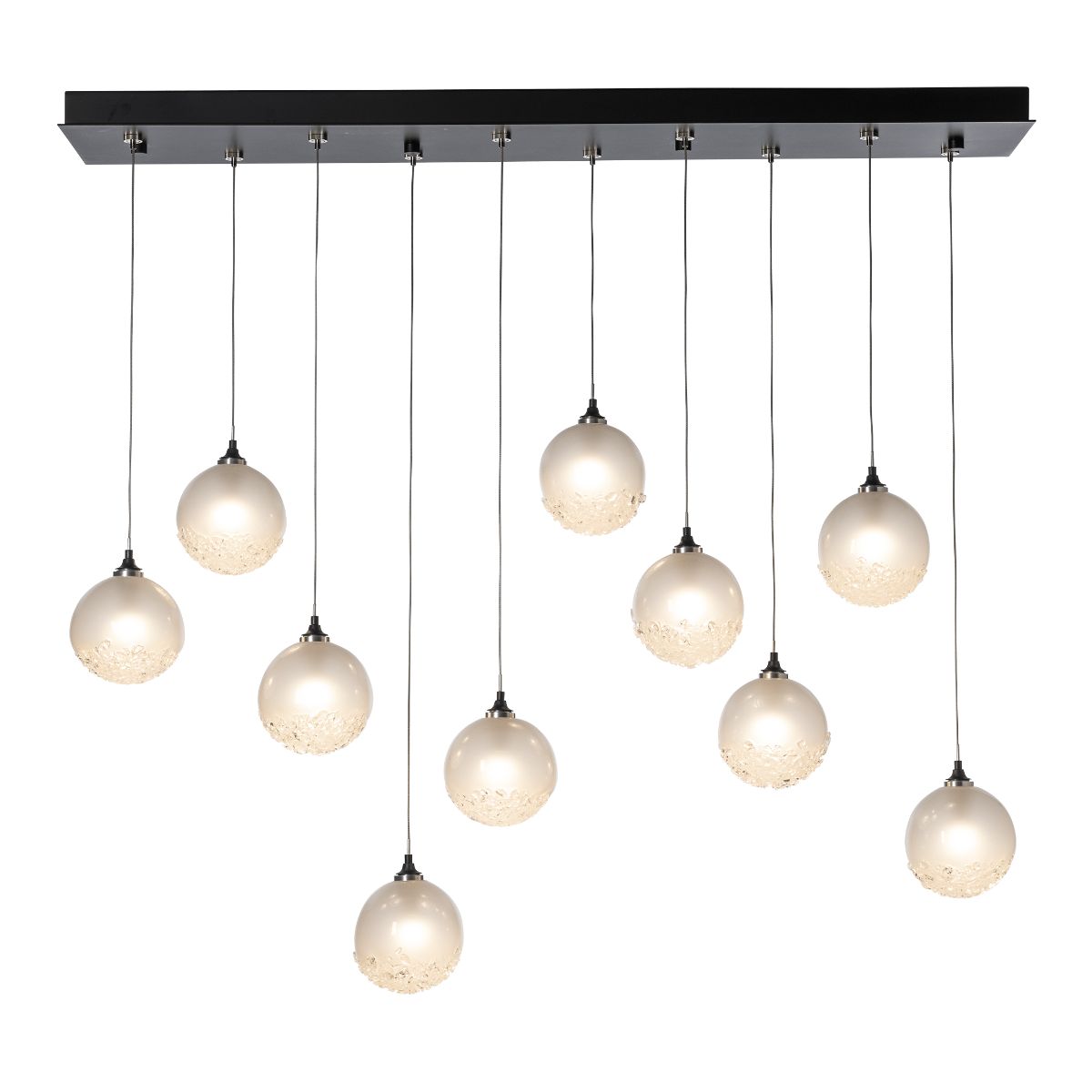 Fritz 45 in. 10 lights Linear Pendant Light with Long Height - Bees Lighting