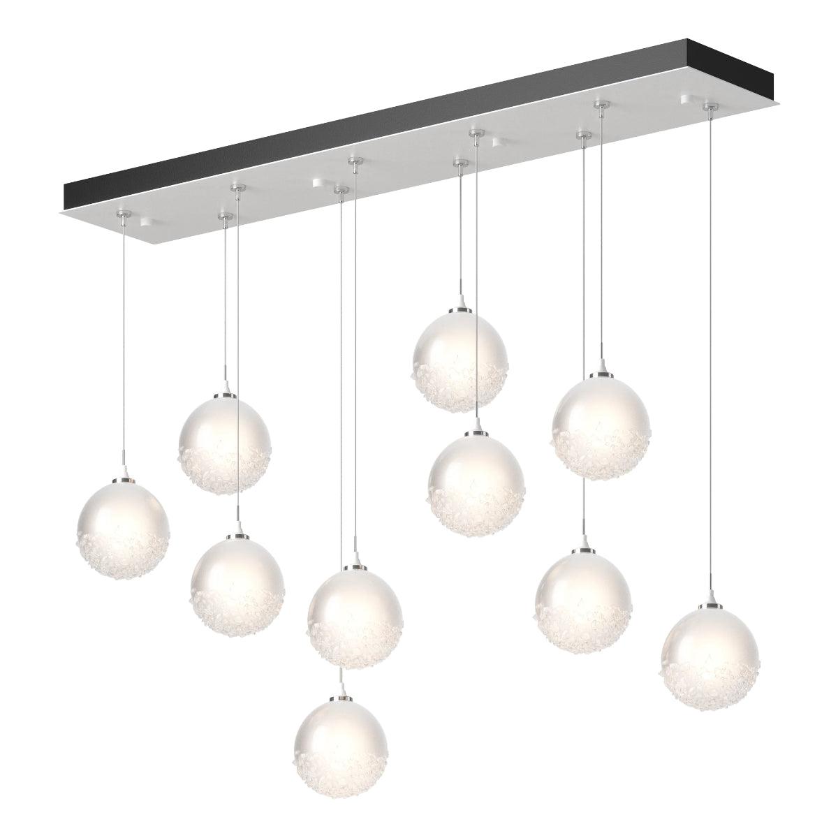 Fritz 45 in. 10 lights Linear Pendant Light with Long Height - Bees Lighting