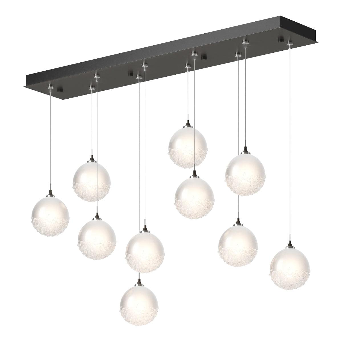 Fritz 45 in. 10 lights Linear Pendant Light with Standard Height - Bees Lighting
