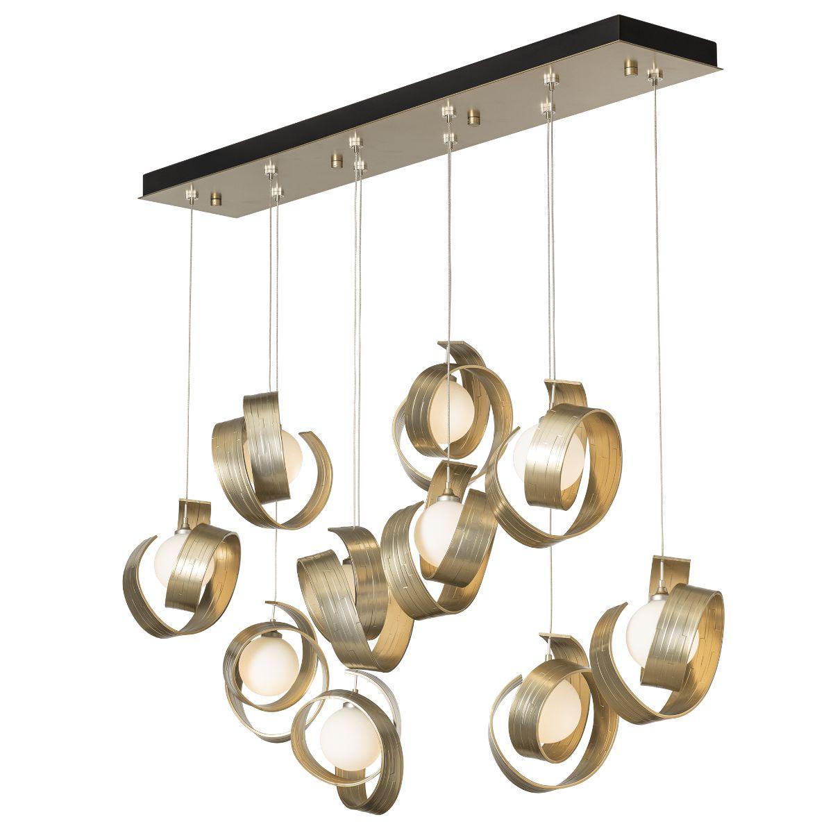 Riza 47 in. 10 lights Linear Pendant Light with Standard Height - Bees Lighting