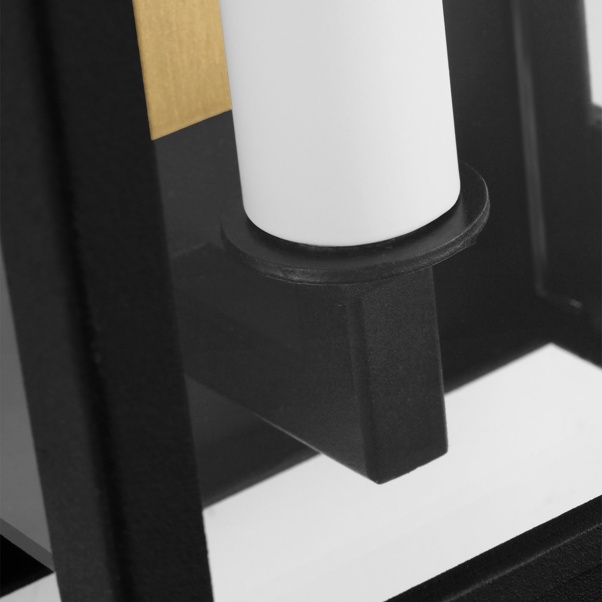 Cupertino 10" Mini Wall Lantern, Textured Black Finish - Bees Lighting