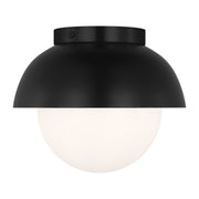 Hyde 8" Flush Mount, Midnight Black Finish - Bees Lighting