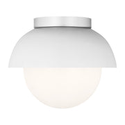 Hyde 8" Flush Mount, Matte White Finish - Bees Lighting