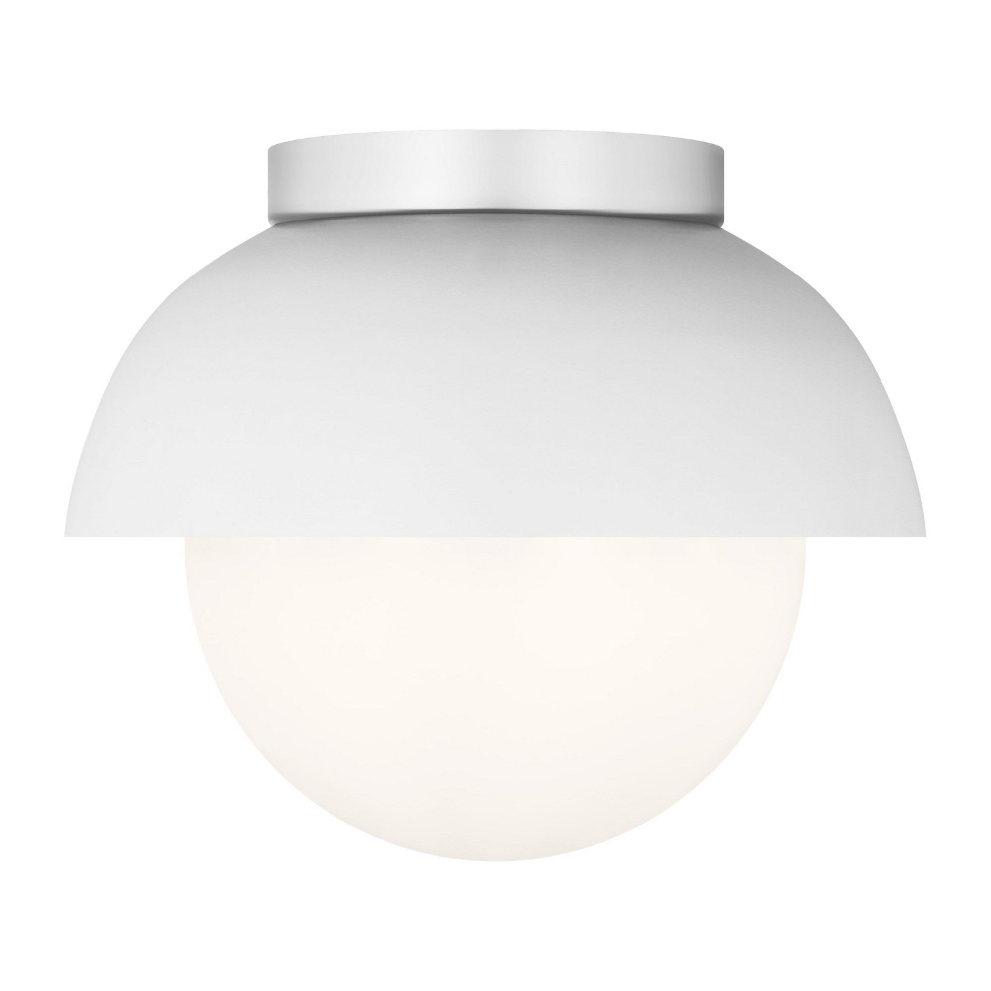 Hyde 8" Flush Mount, Matte White Finish - Bees Lighting
