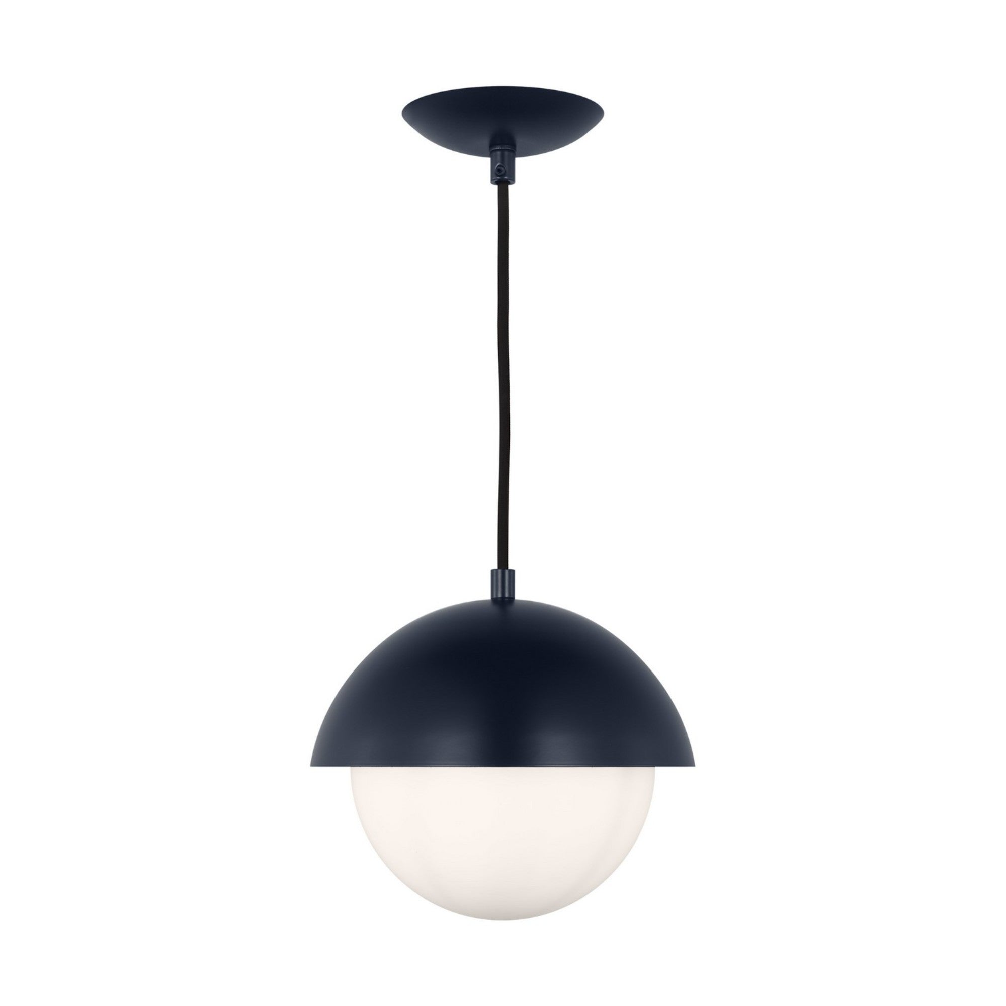 Hyde 10" Small Pendant, Navy Finish - Bees Lighting