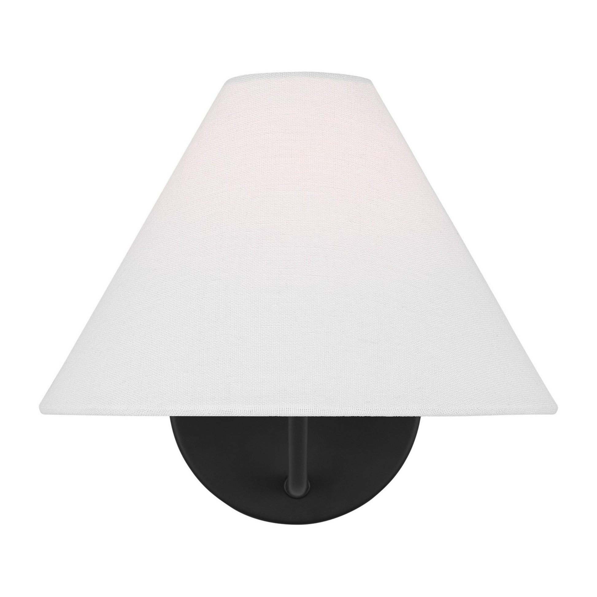 Burke 9" Wall Sconce, Midnight Black Finish - Bees Lighting