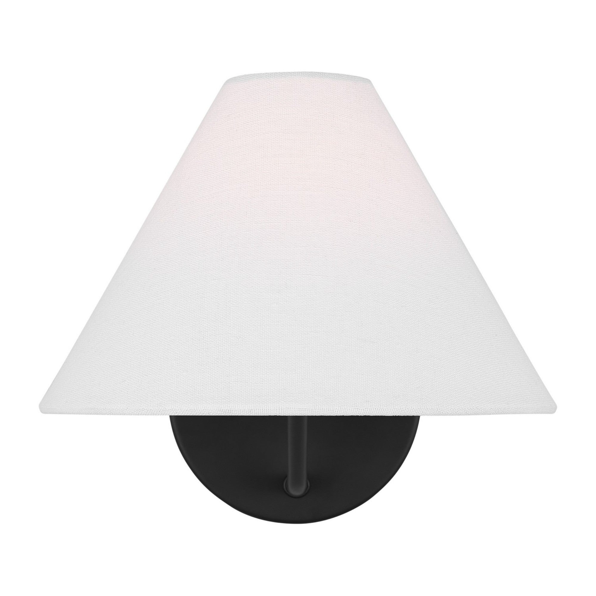 Burke 9" Wall Sconce, Midnight Black Finish - Bees Lighting