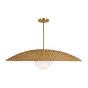 Mari 40" Grand Pendant, Burnished Brass Finish - Bees Lighting
