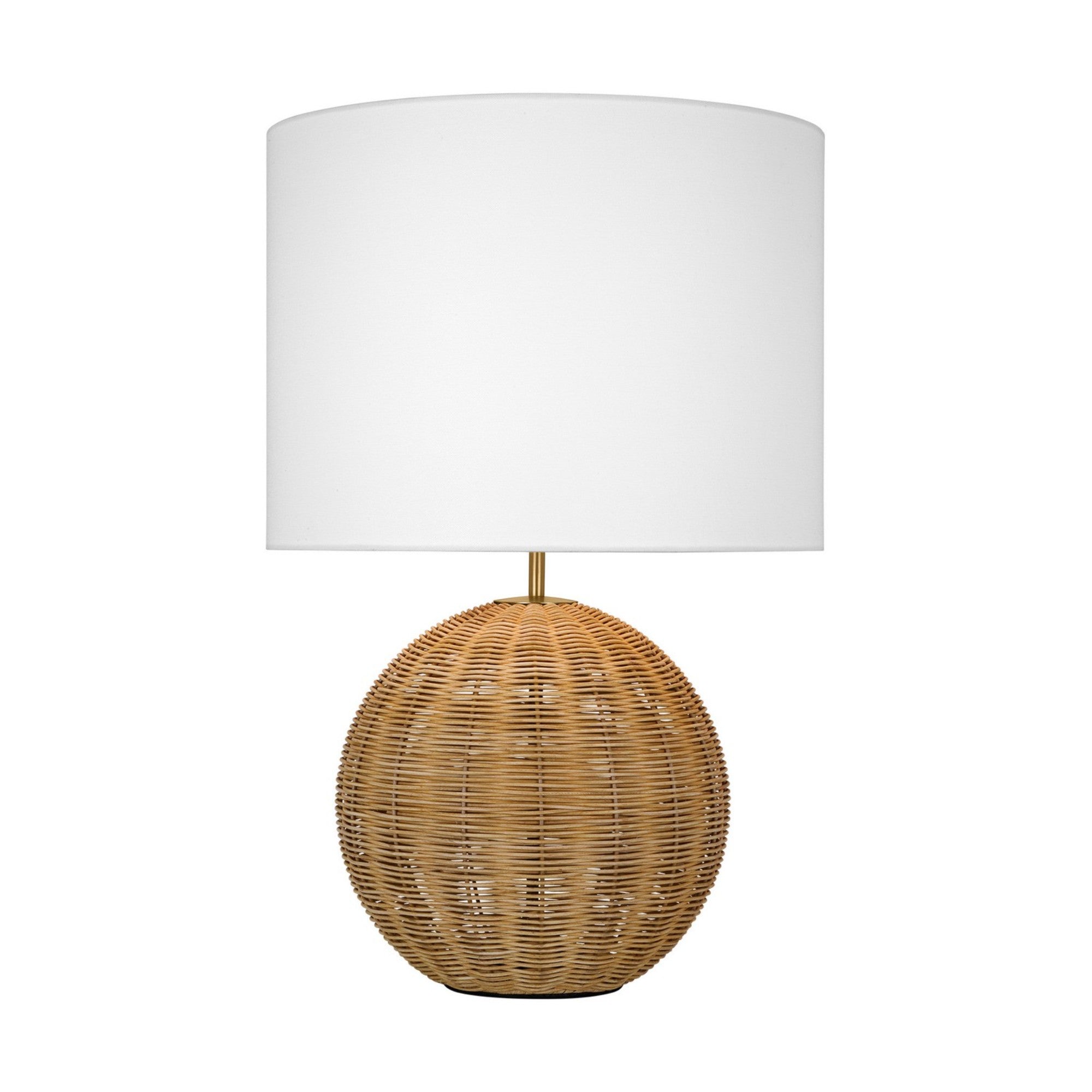 Mari 24" Medium Table Lamp, Burnished Brass Finish - Bees Lighting