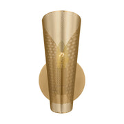 Plivot 11" Wall Sconce, Burnished Brass Finish - Bees Lighting