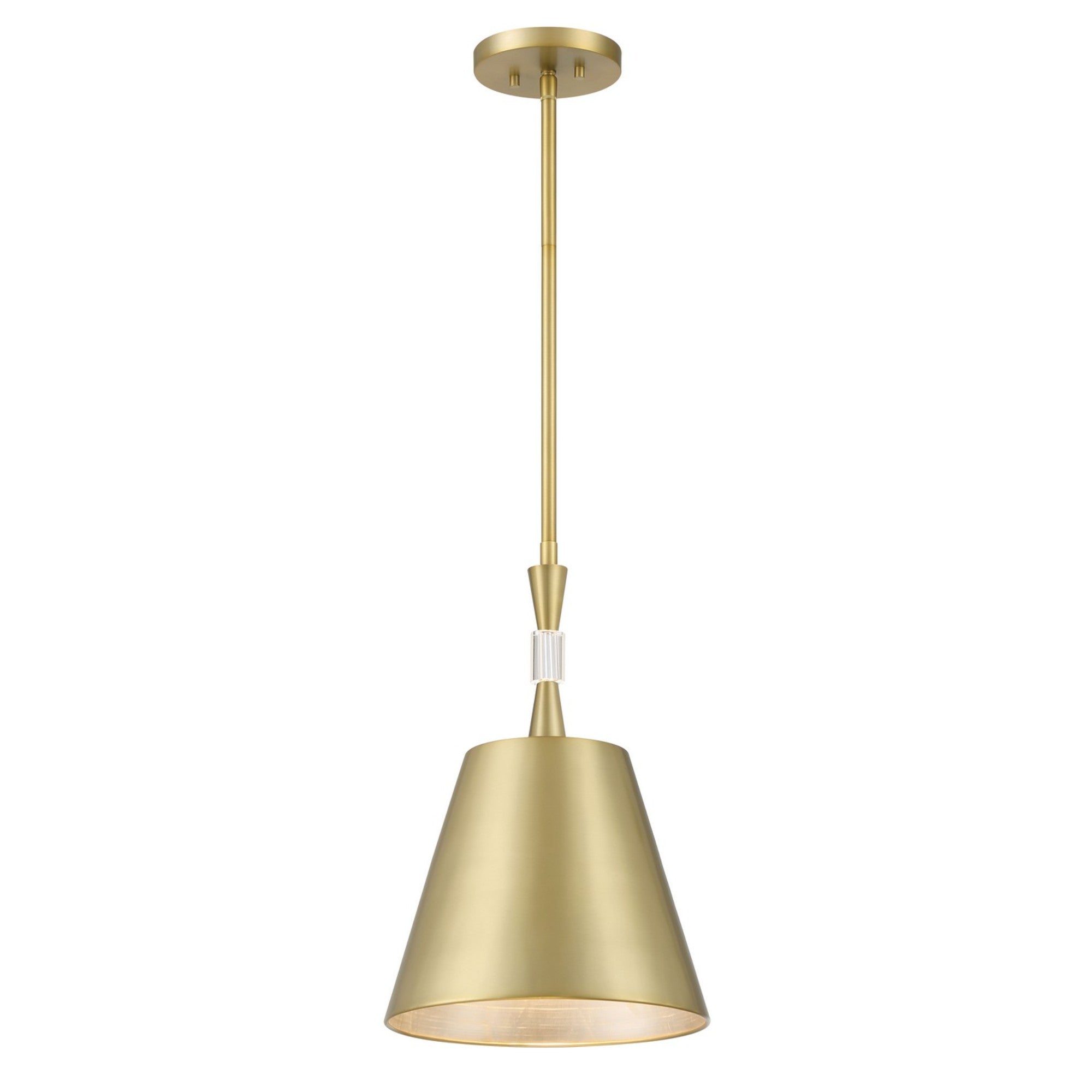 Baratti 12 in. Pendant LightGold Finish