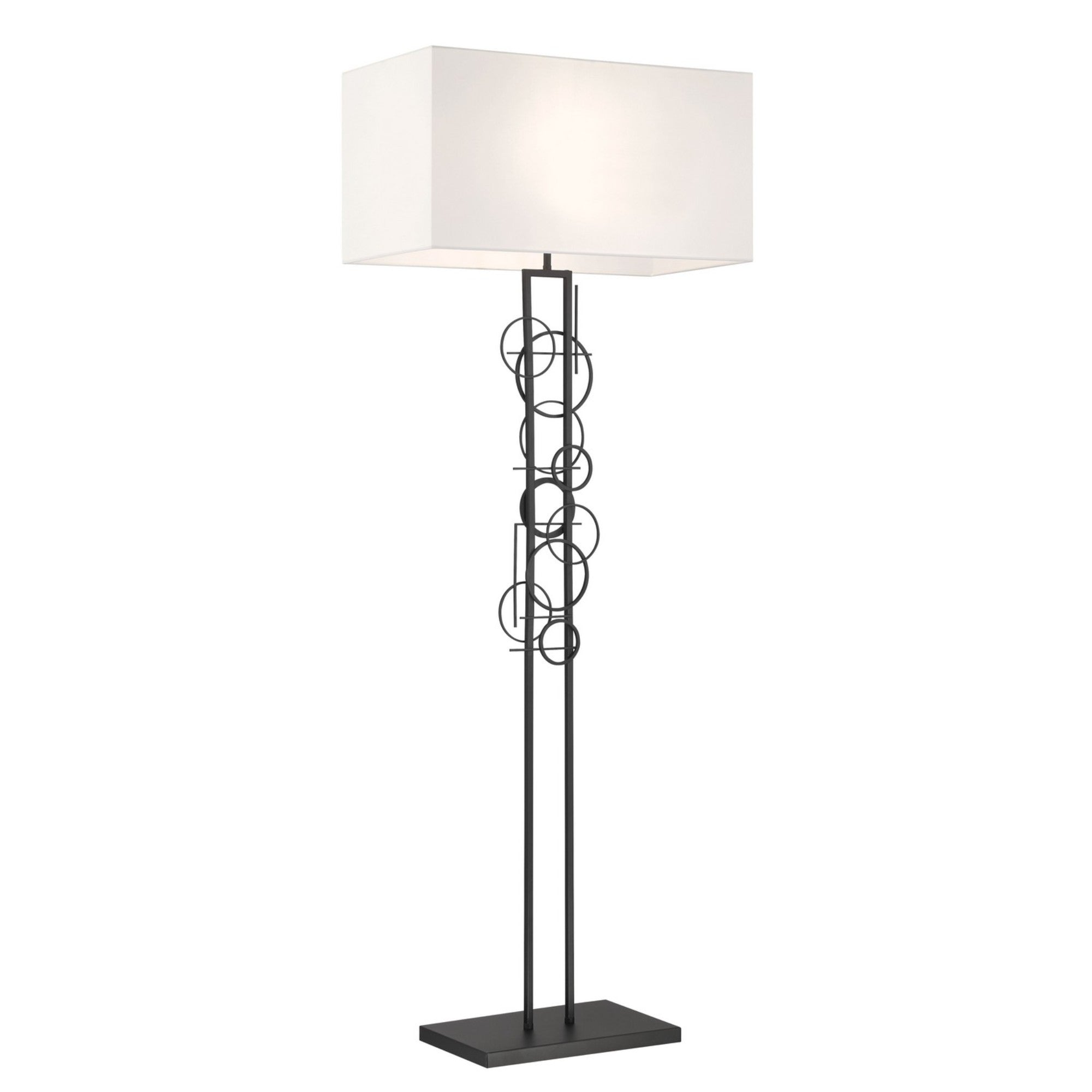 Tempo 62" Floor Lamp, Sand Coal Finish - Bees Lighting