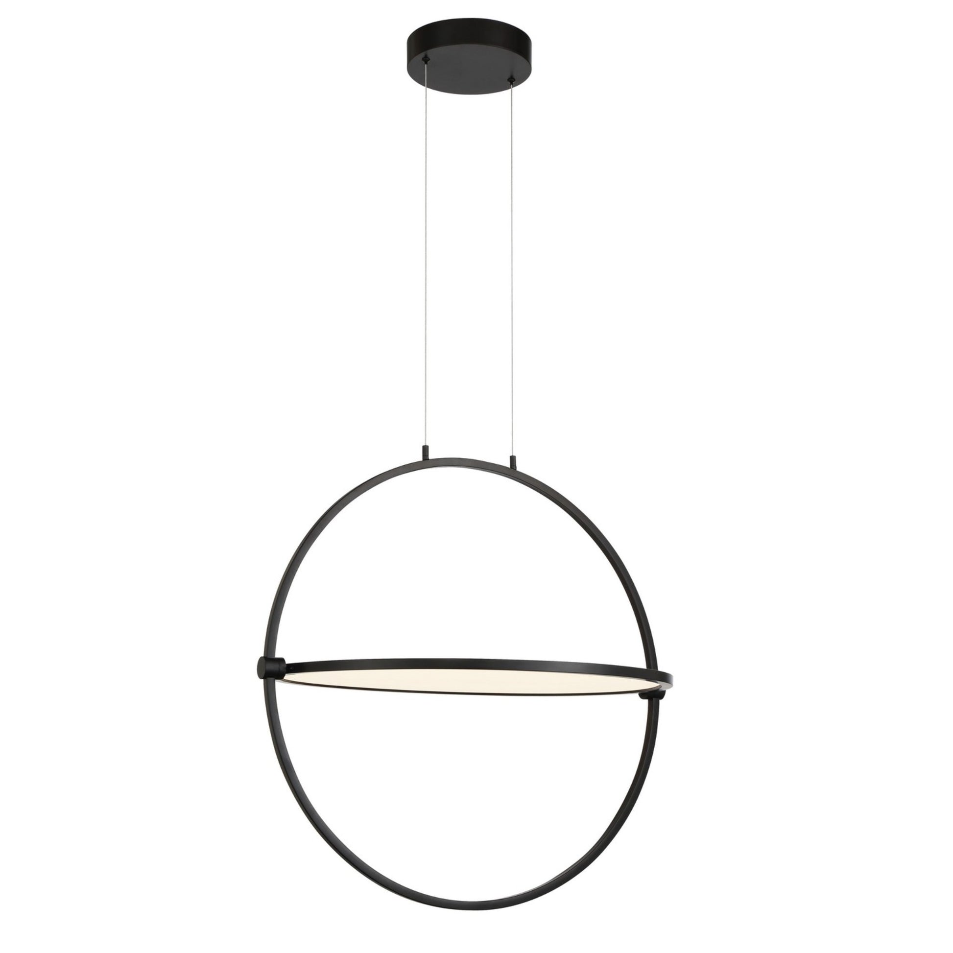 Studio 23 24" LED Pendant, Coal Finish - Bees Lighting