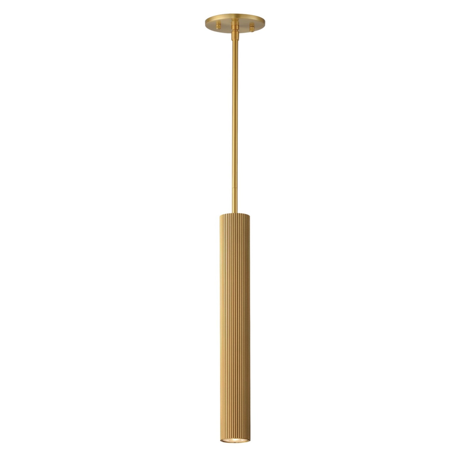 Reeds 1-Light LED Pendant - Stem Hung - Bees Lighting