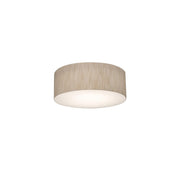 Anton 12" 2-Light Flush Mount, Jute Finish - Bees Lighting