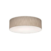 Anton 19" 3-Light Flush Mount, Jute Finish - Bees Lighting