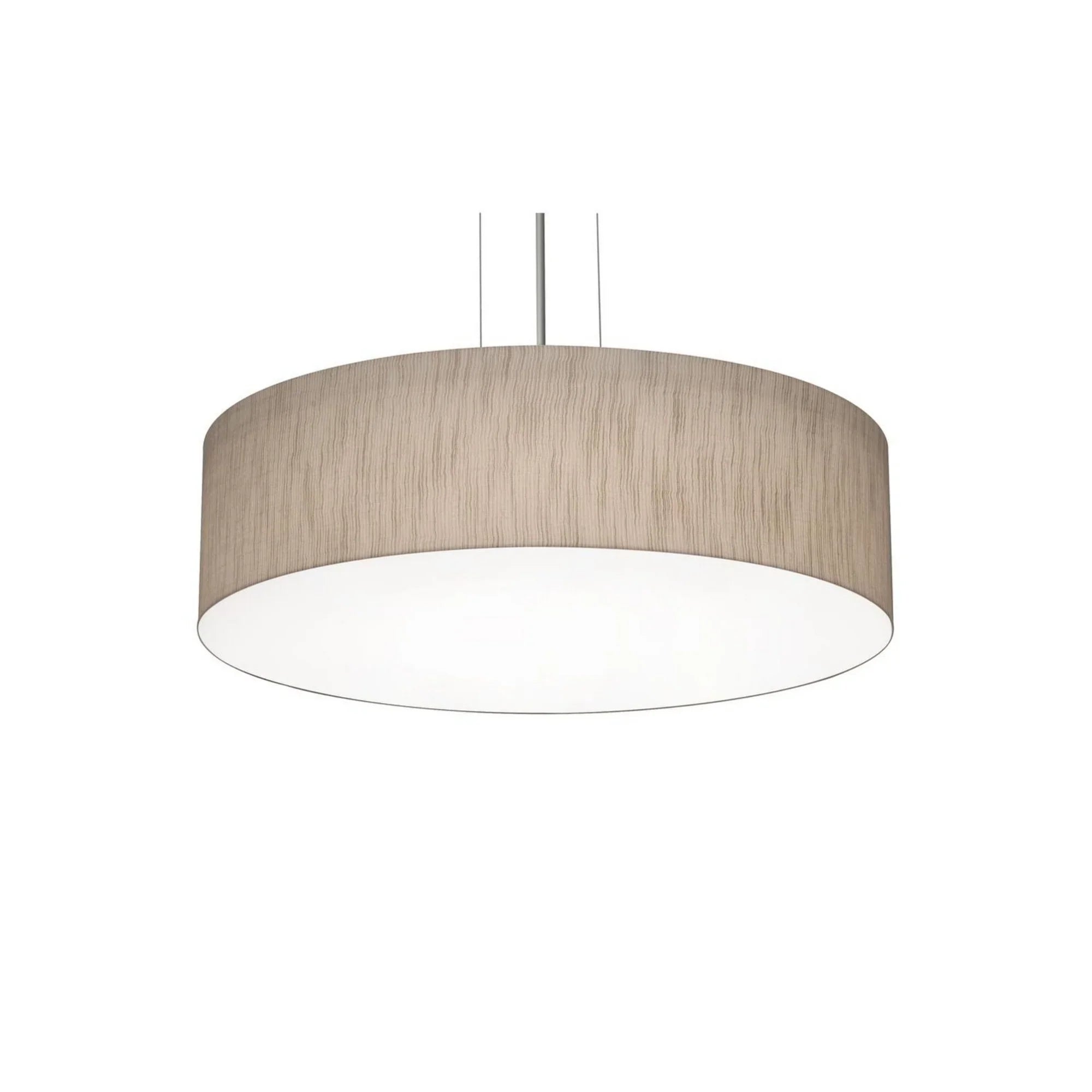 Anton 19" LED Pendant, Black & Jute Finish - Bees Lighting