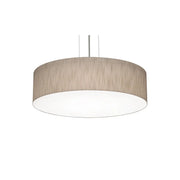 Anton 19" 3-Light Pendant, Black & Jute Finish - Bees Lighting