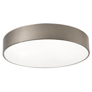 Bailey 24" LED Flush Mount, Satin Nickel Finish, Motion Sensor - Bees Lighting