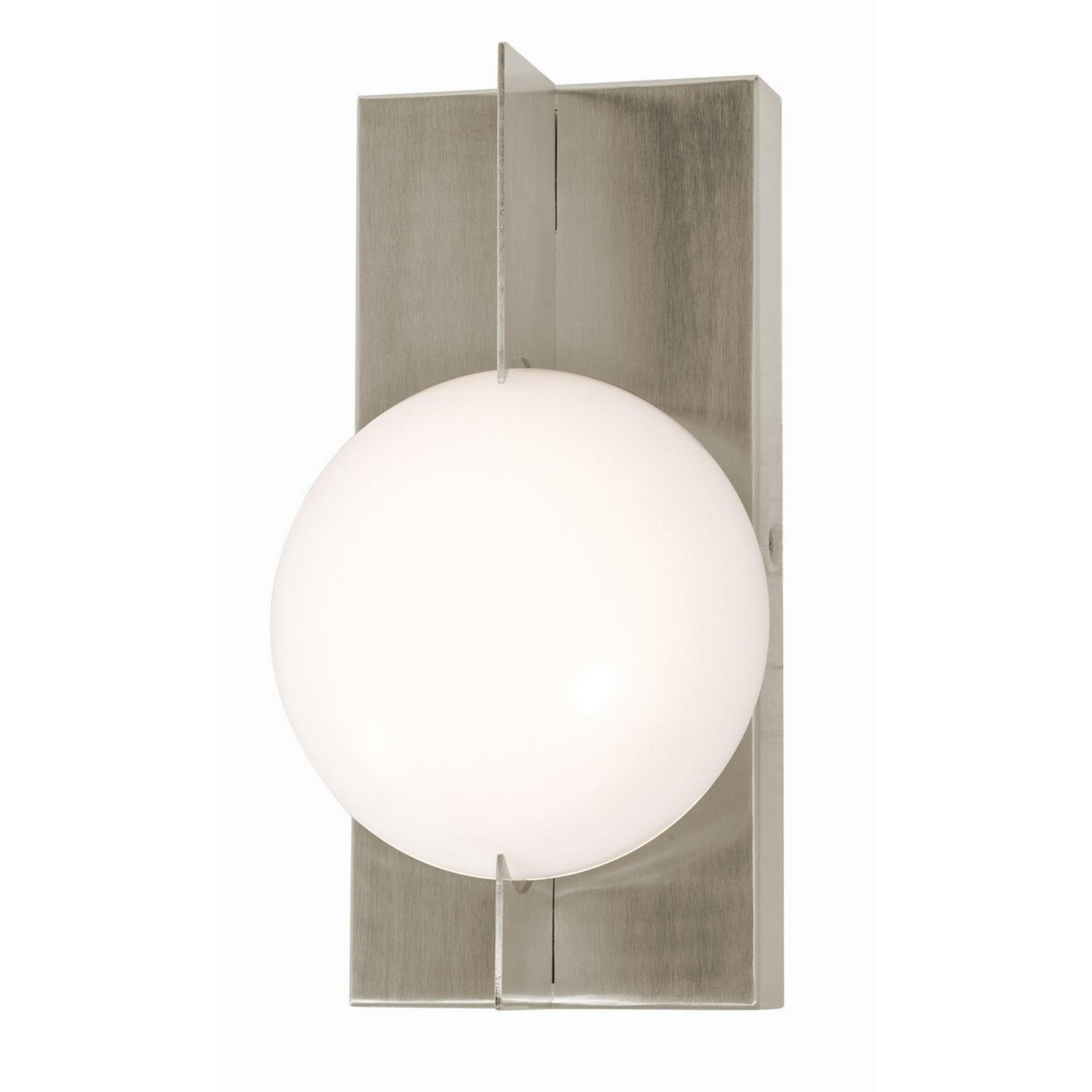 Gates 10" LED Wall Sconce, Satin Nickel Finish - Bees Lighting