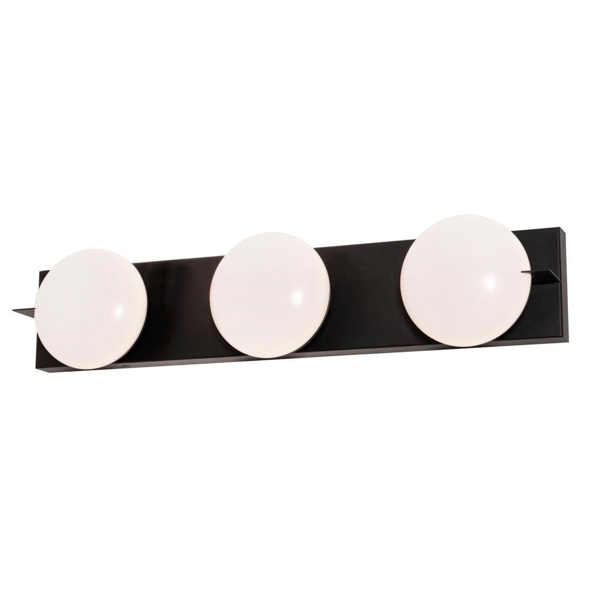 Gates 24" LED Vanity, Black Finish - Bees Lighting