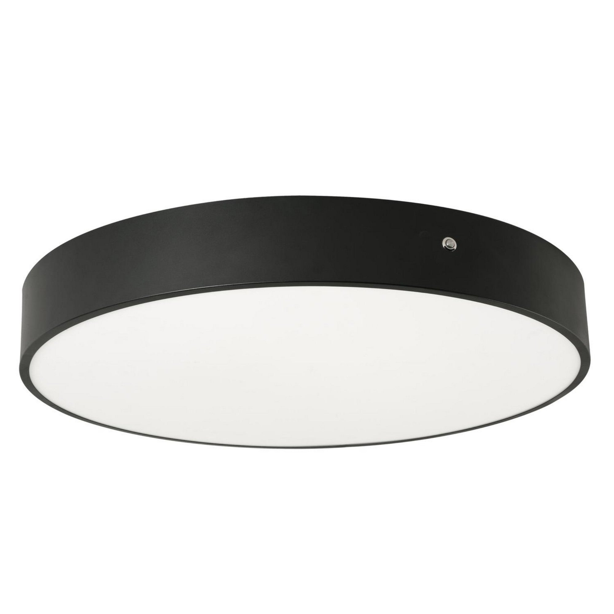 Bailey 30" LED Flush Mount, Black Finish, Battery Backup & Motion Sensor - Bees Lighting