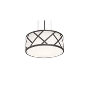 Haven 13" LED Pendant, Black Finish - Bees Lighting