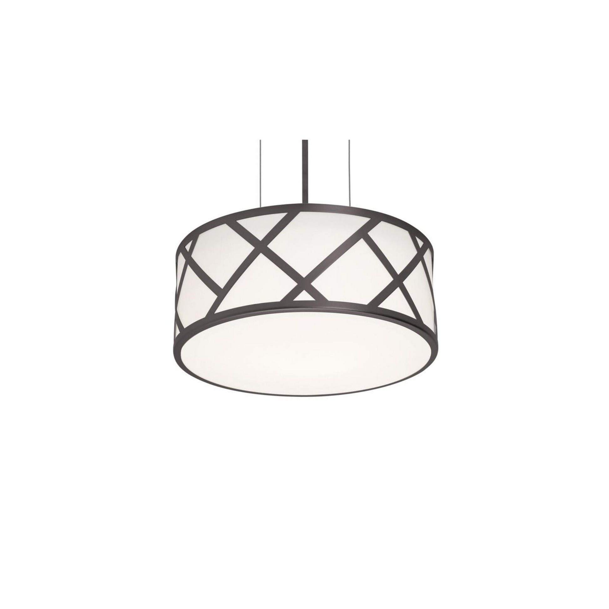 Haven 13" 2-Light Pendant, Black Finish - Bees Lighting