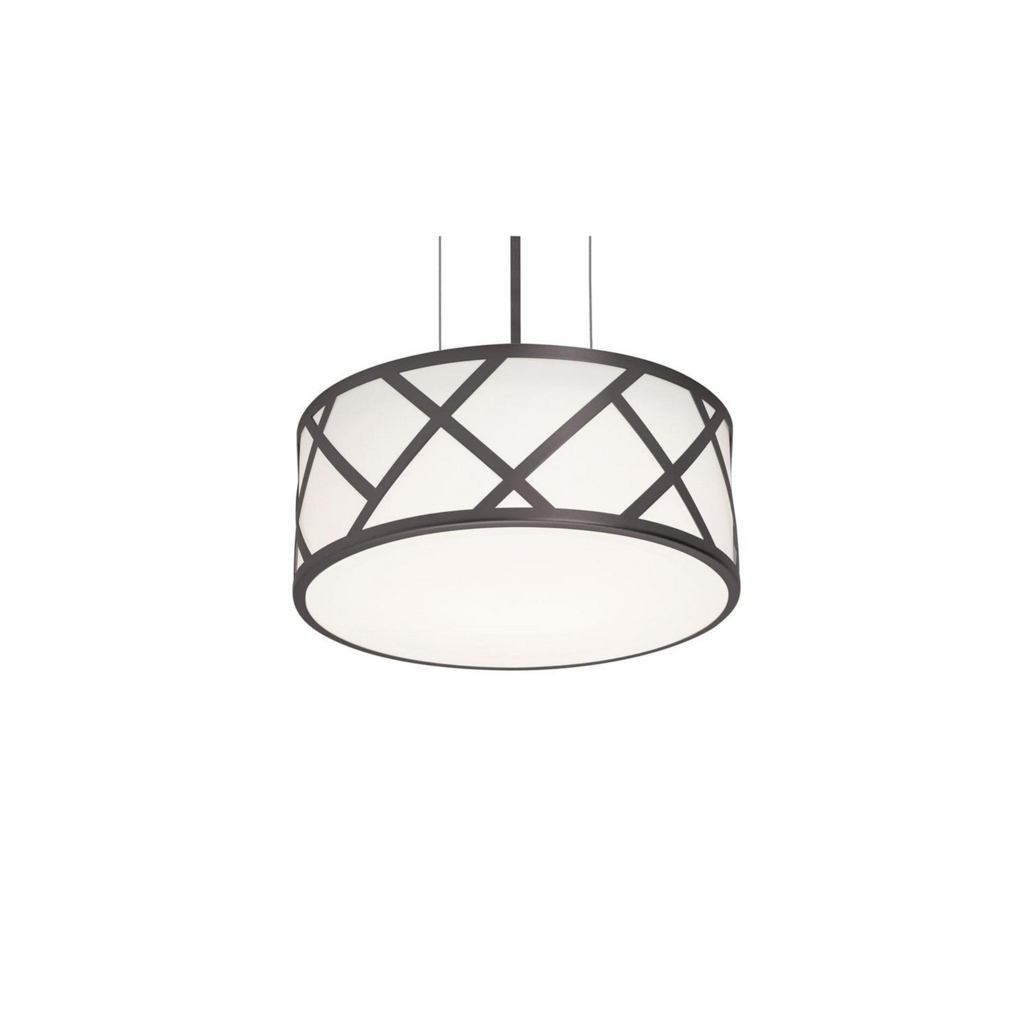 Haven 13" 2-Light Pendant, Black Finish - Bees Lighting