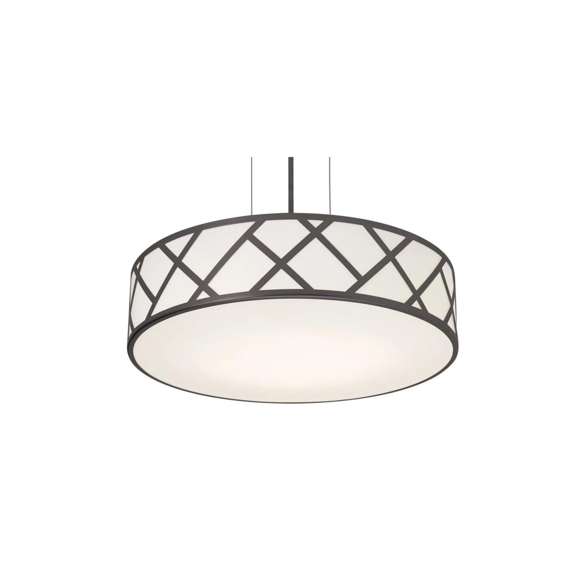 Haven 17" LED Pendant, Black Finish - Bees Lighting