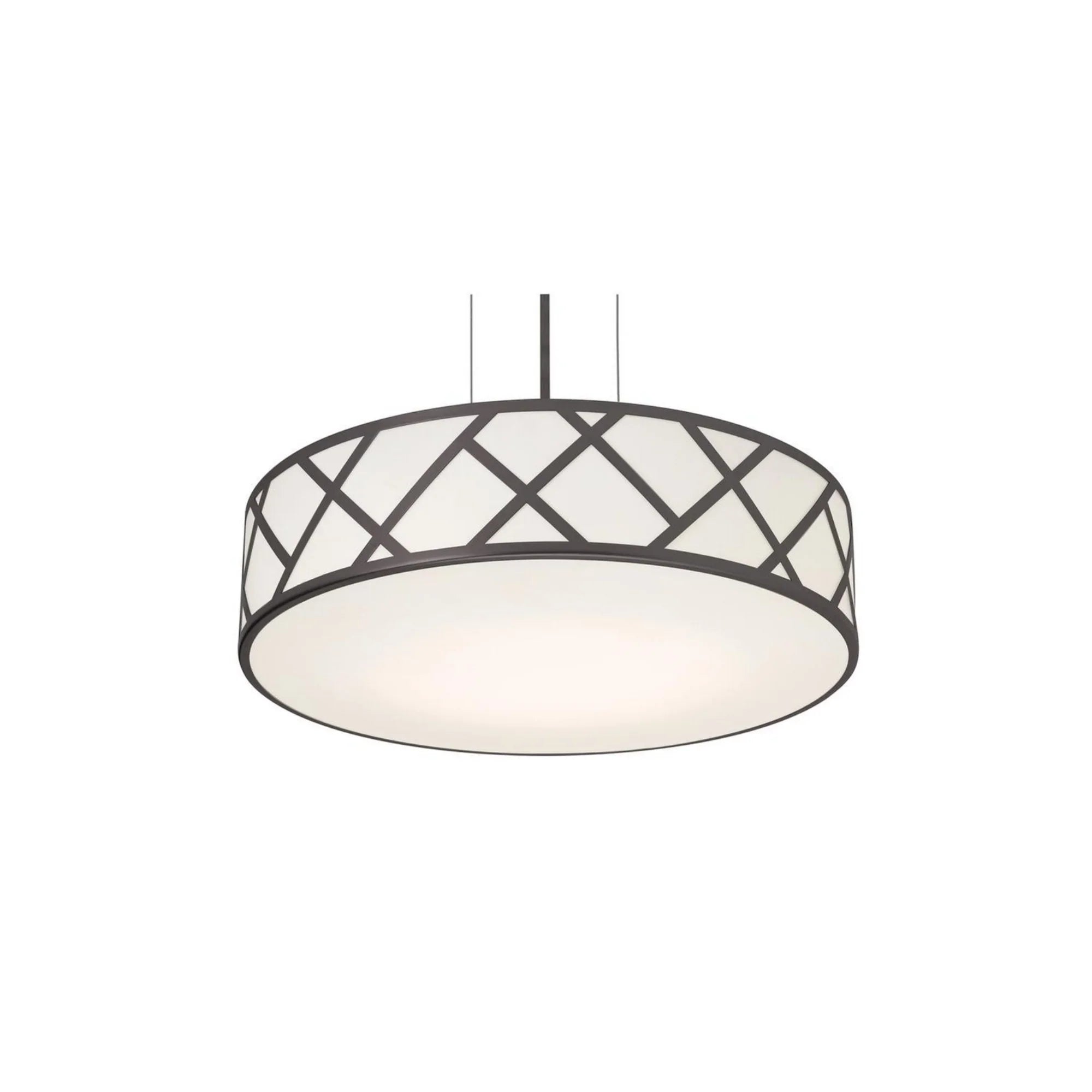 Haven 17" LED Pendant, Black Finish - Bees Lighting