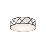 Haven 17" 3-Light Pendant, Black Finish - Bees Lighting