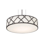 Haven 21" LED Pendant, Black Finish - Bees Lighting