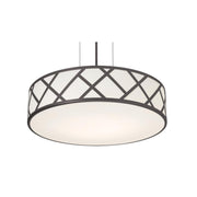 Haven 21" 3-Light Pendant, Black Finish - Bees Lighting