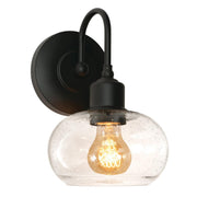 Laney 10" Wall Sconce, Black Finish - Bees Lighting