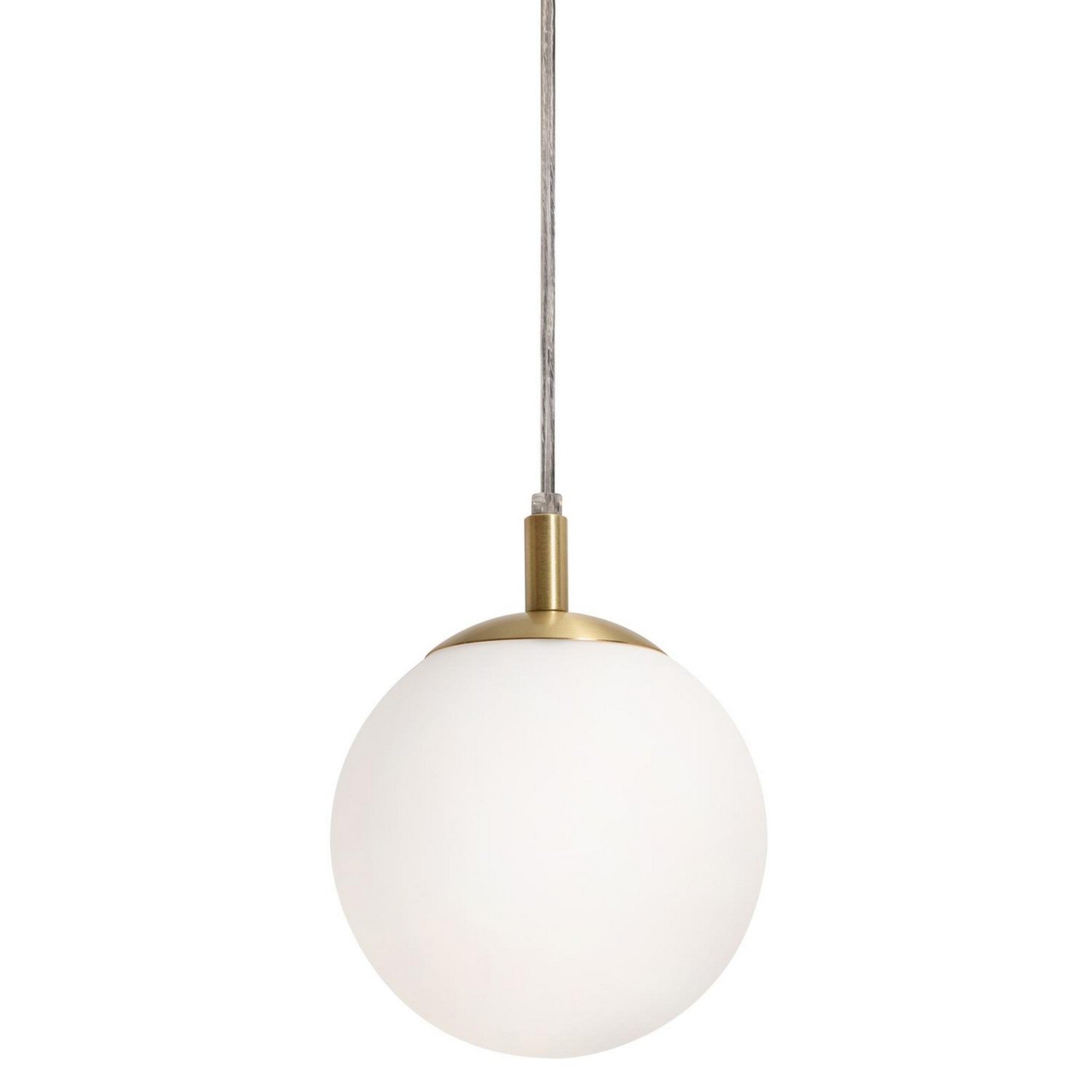 Loretto 7" Mini Pendant, Satin Brass Finish - Bees Lighting
