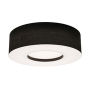 Montclair 24" LED Flush Mount, Black Finish - Bees Lighting