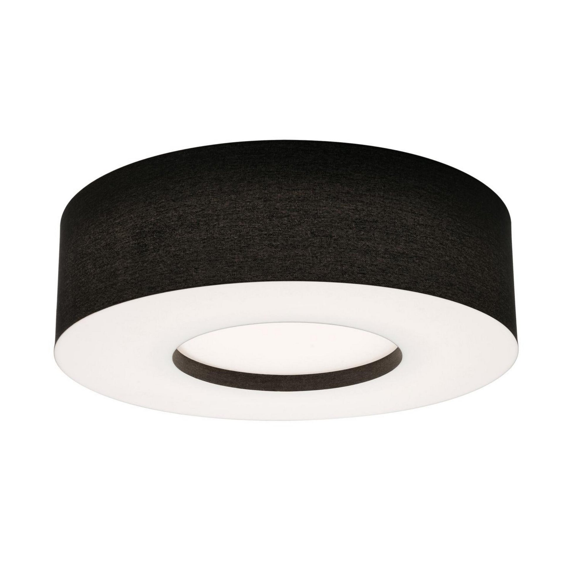 Montclair 24" LED Flush Mount, Black Finish - Bees Lighting