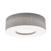 Montclair 24" LED Flush Mount, Grey Finish - Bees Lighting