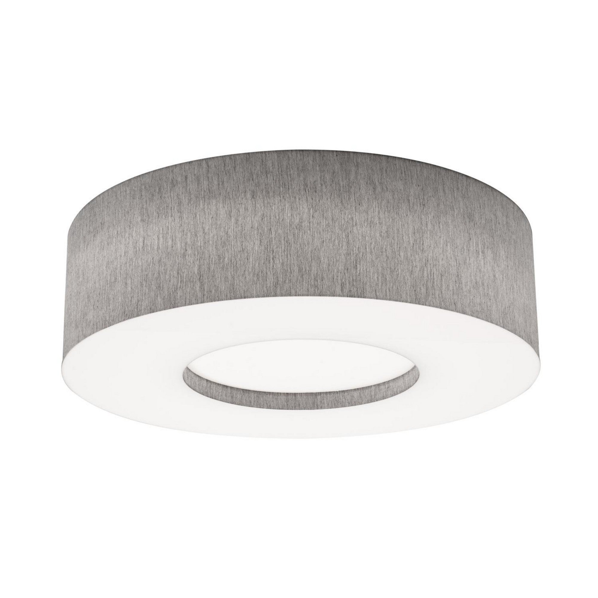 Montclair 24" LED Flush Mount, Grey Finish - Bees Lighting