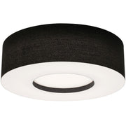 Montclair 30" LED Flush Mount, Black Finish - Bees Lighting