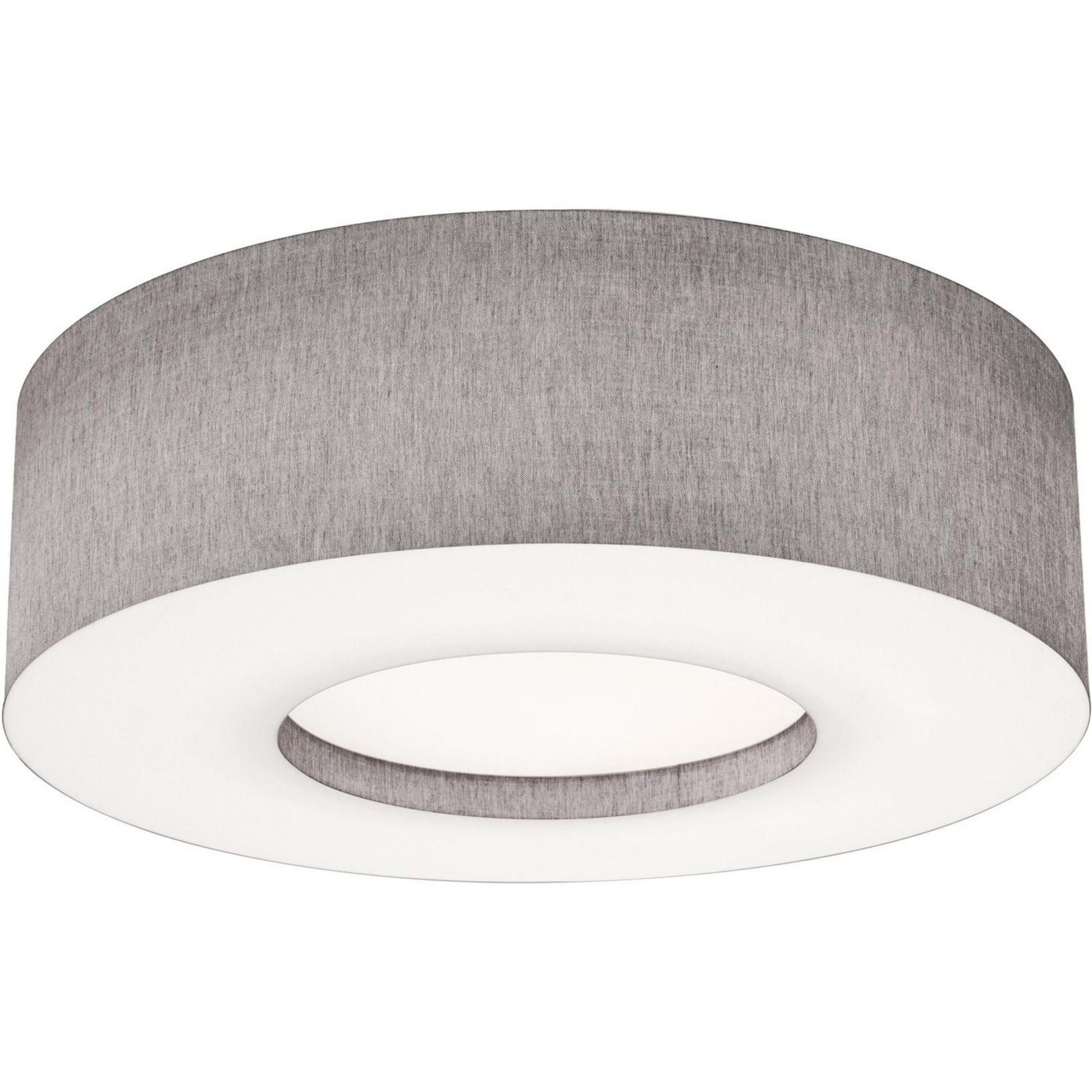 Montclair 30" LED Flush Mount, Grey Finish - Bees Lighting