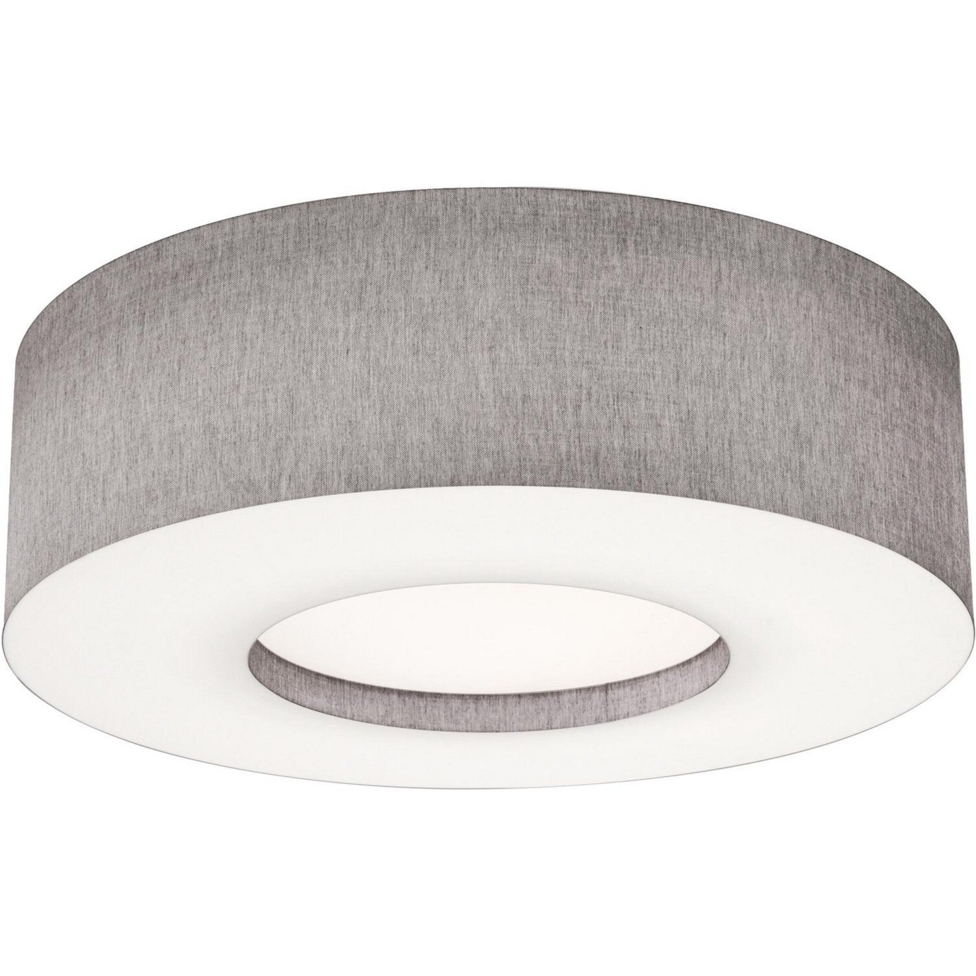 Montclair 30" LED Flush Mount, Grey Finish - Bees Lighting