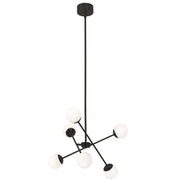 Pearl 24" LED Pendant, Black Finish - Bees Lighting