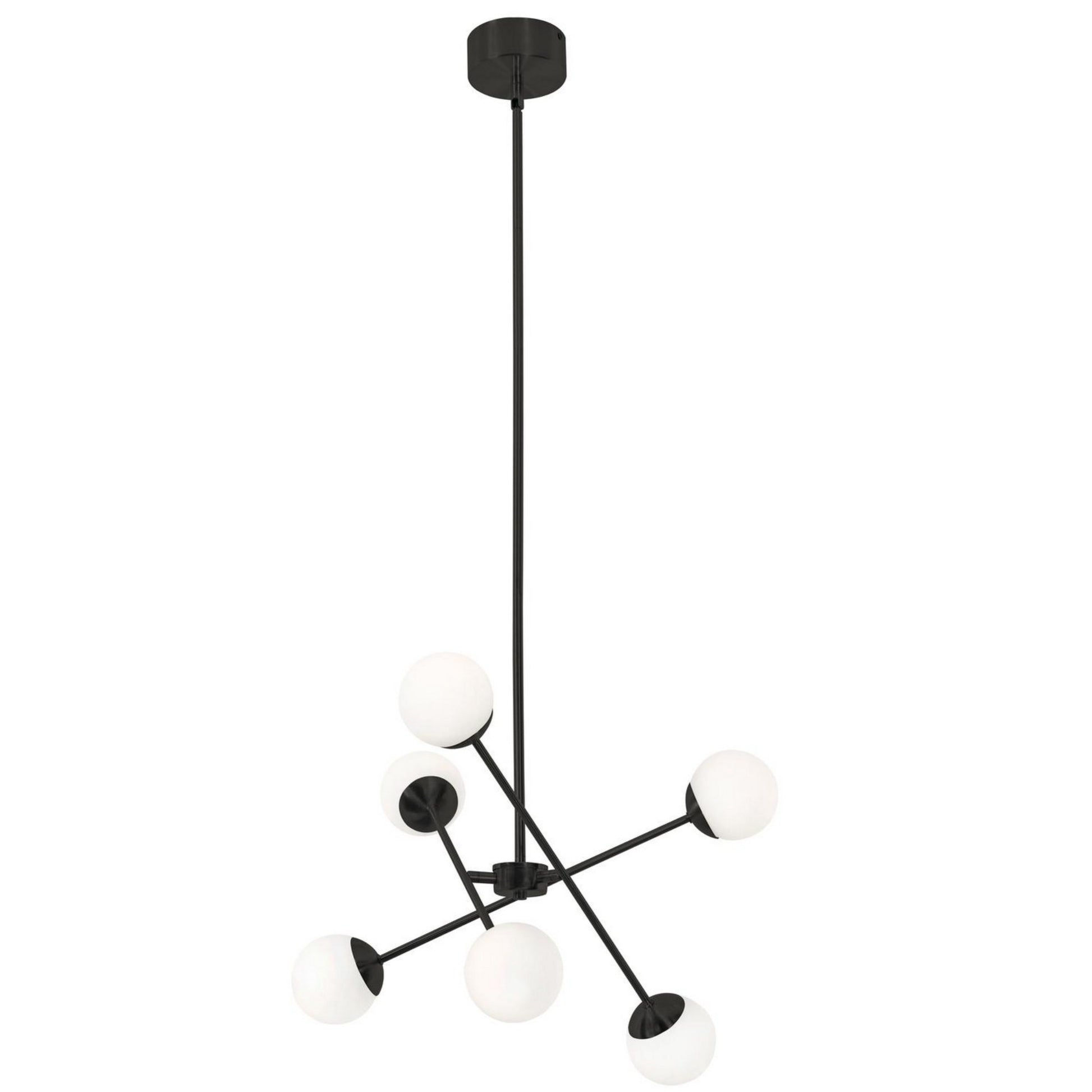 Pearl 24" LED Pendant, Black Finish - Bees Lighting